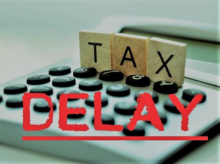 Tax Delay Graphic