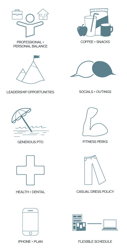 Careers Graphic and Icons